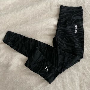 Gymshark zebra leggings